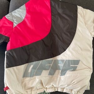 Off white puffer jacket